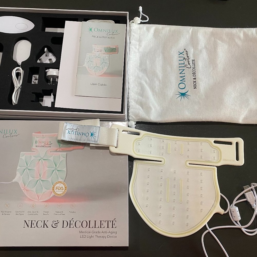 Omnilux Anti aging mask for chest and neck